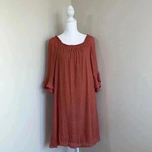Naif 3/4 Sleeve Boho Dress​​